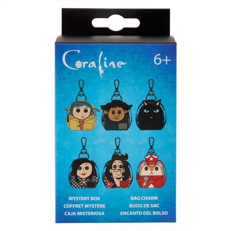 Loungefly Coraline - Mystery Mini Backpack Keychain Charm (Sent At Random)/Product Detail/Keyrings