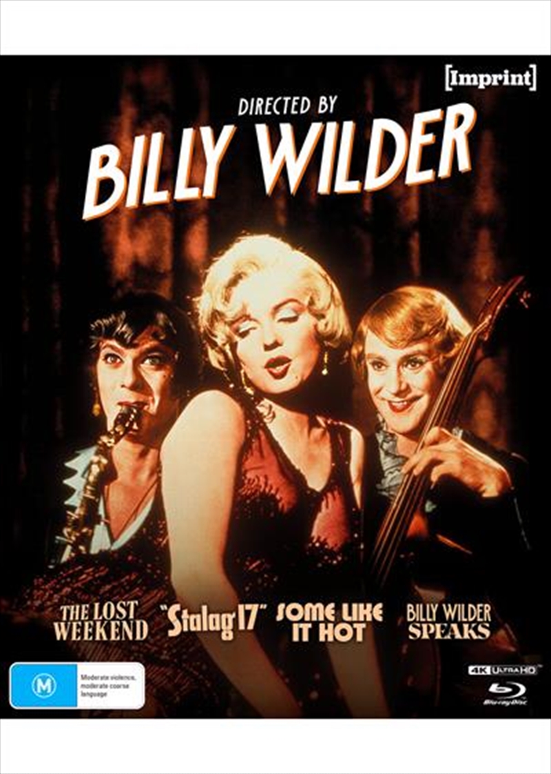 Directed By... Billy Wilder 1945 - 1959  Blu-ray + UHD - Limited Edition Hardbox + Hardcover Bookle/Product Detail/Drama