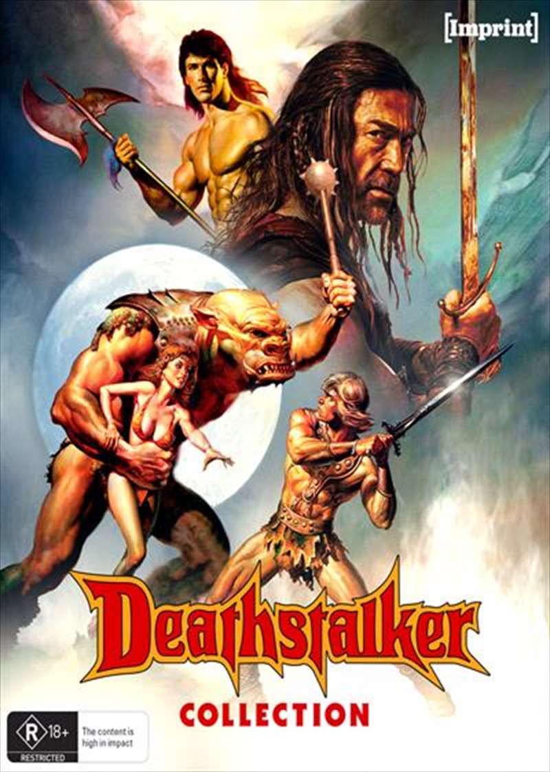 Deathstalker  Blu-ray + UHD - Collection - Steelbook + Posters In Limited Edition Lenticular Hardca/Product Detail/Horror