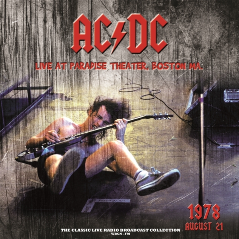 Live At Paradise Theater. Boston 1978 - Clear Marble Vinyl/Product Detail/Rock/Pop
