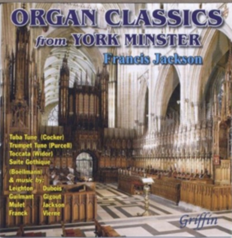 Organ Classics From York Minster Incl Tuba Tune. French Romantics/Product Detail/Classical