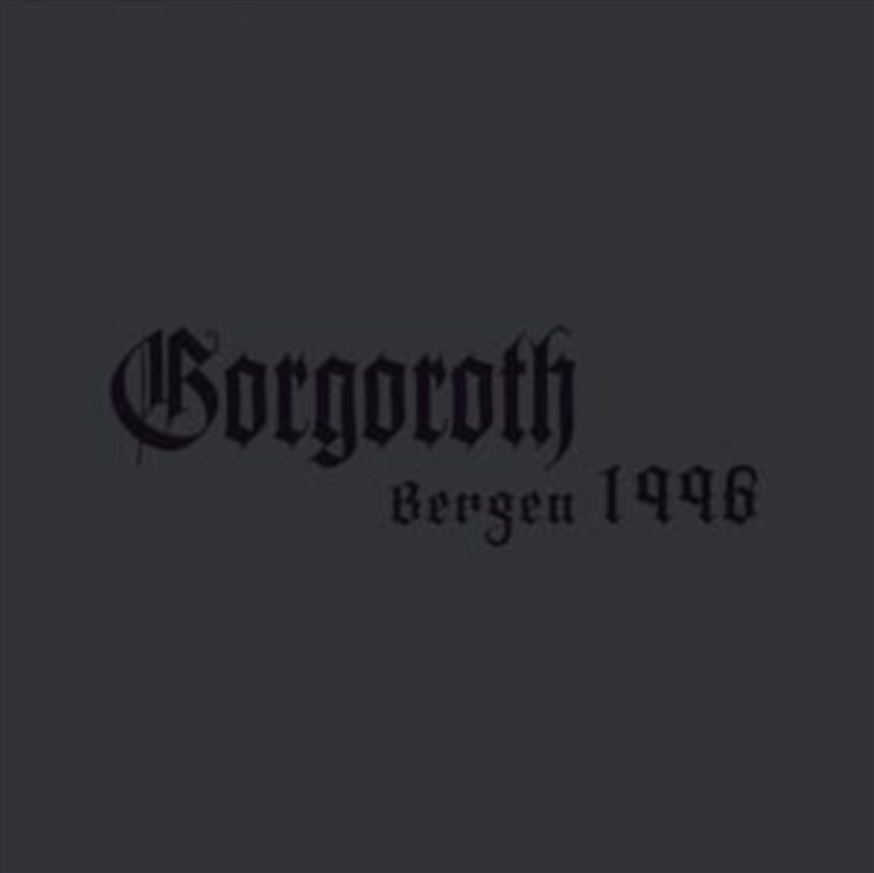 Bergen 1996/Product Detail/Rock/Pop