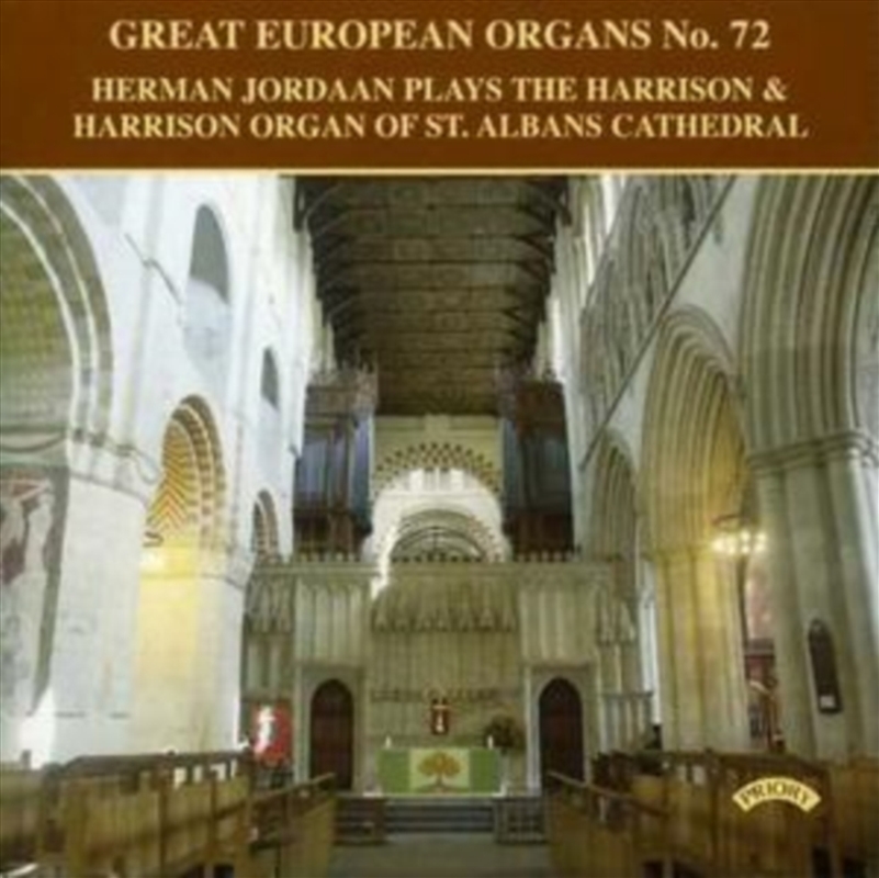 Great European Organs No. 72: St. Albans Cathedral/Product Detail/Classical