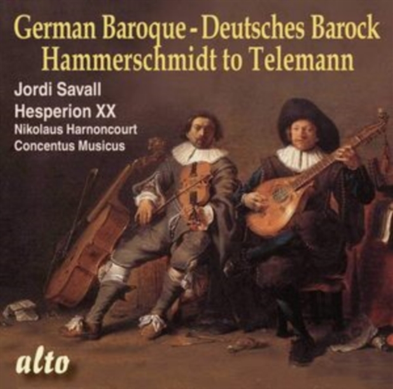 German Baroque: From Hammerschmidt To Telemann/Product Detail/Classical