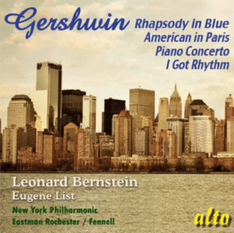 Gershwin Rhapsody In Blue / American In Paris / Piano Concerto / I Got Rhythm Etc/Product Detail/Classical