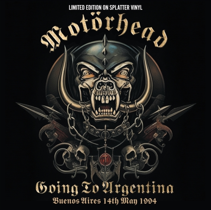 Going To Argentina - Black & Orange Splatter Vinyl/Product Detail/Rock/Pop