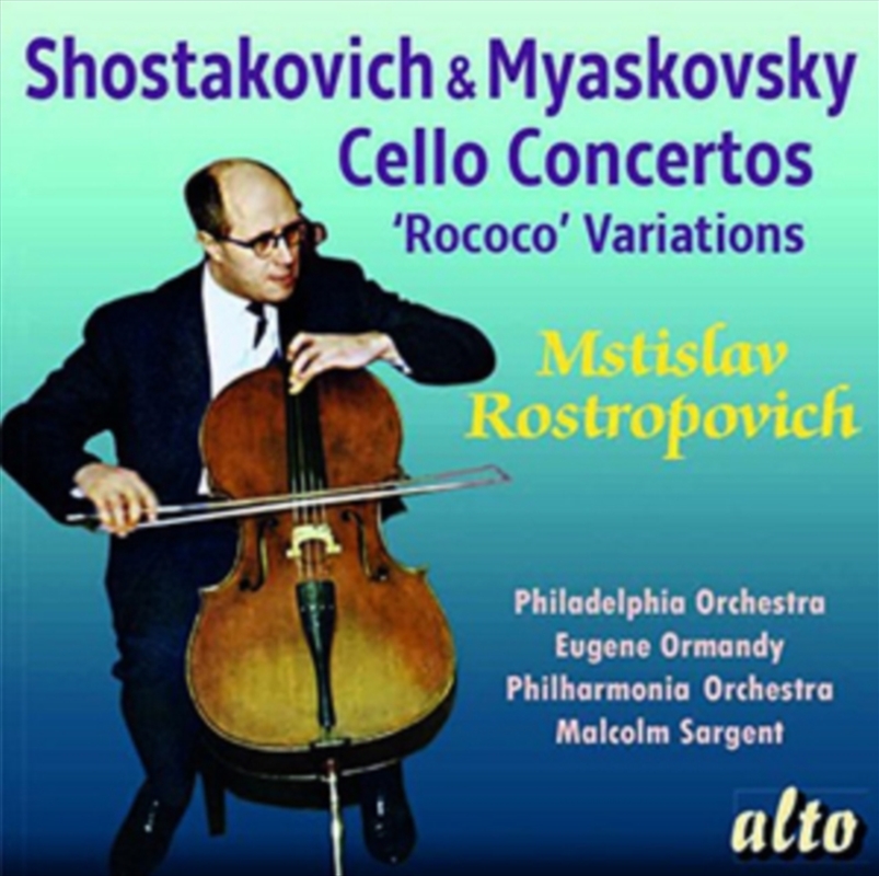 Shostakovich & Myaskovsky Cello Concertos / Tchaik: Rococo Vars/Product Detail/Classical