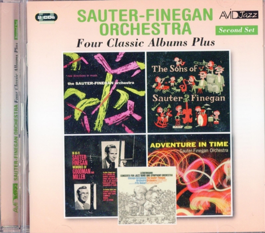 Four Classic Albums Plus New Directions In Music / The Sons Of Sauter Finegan / Adventures In Time //Product Detail/Jazz
