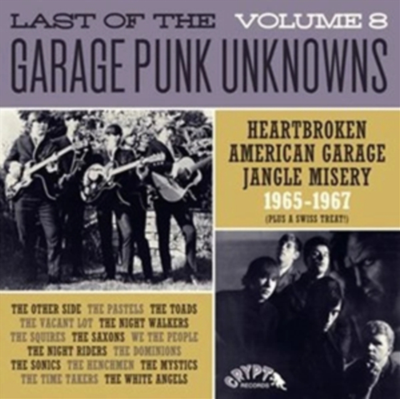 Garage Punk Unknowns - The Last Of... Vol. 8/Product Detail/Rock/Pop