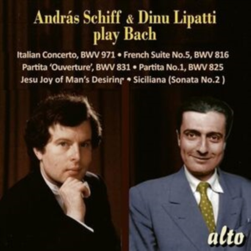 Andras Schiff & Dinu Lipatti Spielen J. S. Bach/Product Detail/Classical
