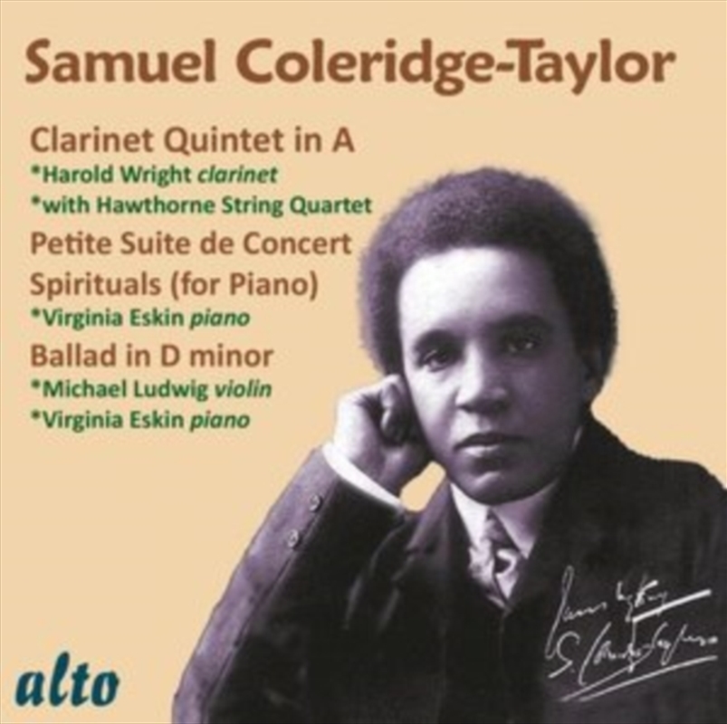 Samuel Coleridge-Taylor: Clarinet Quintet/Product Detail/Classical
