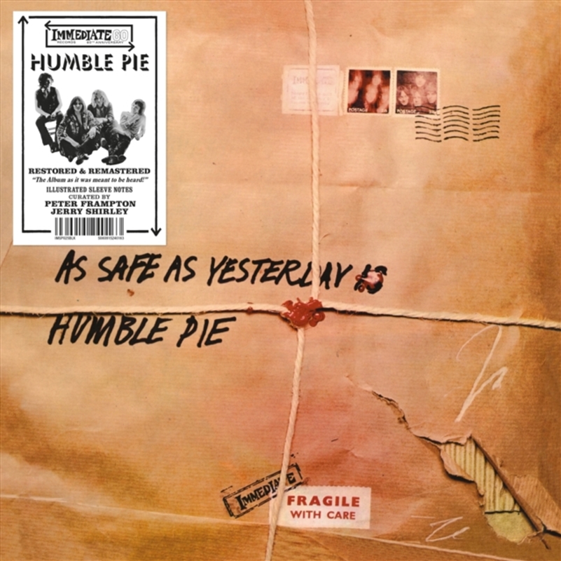 As Safe As Yesterday Is - Gold Vinyl/Product Detail/Rock/Pop