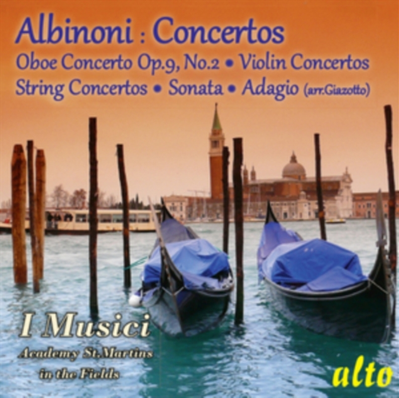 Albinoni: Concertos. Sonatas Plus Adagio/Product Detail/Classical