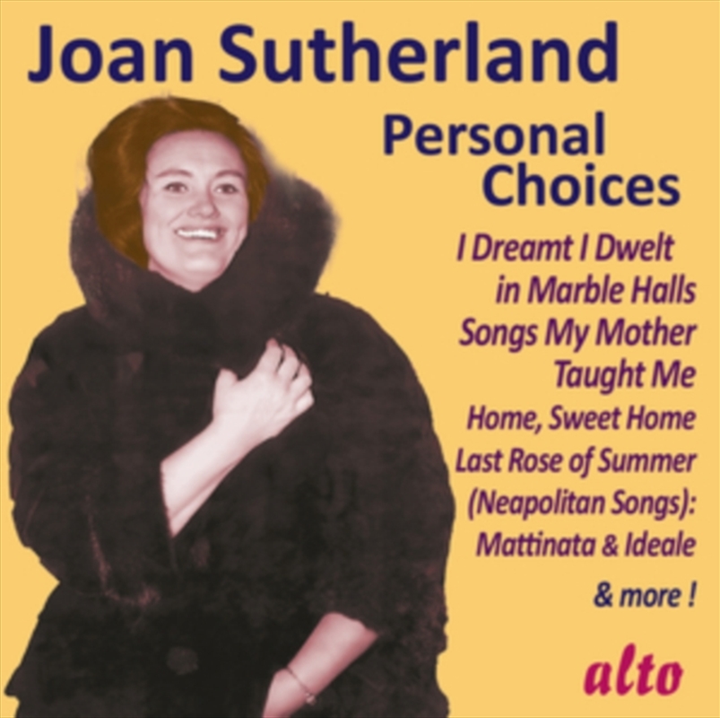 Joan Sutherland Personal Choices/Product Detail/Classical