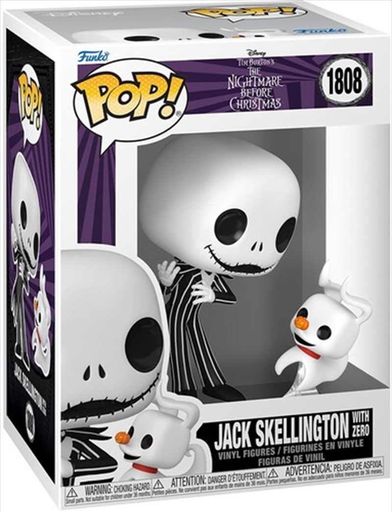 Nightmare Before Christmas - Jack & Zero Pop! Vinyl/Product Detail/Movies