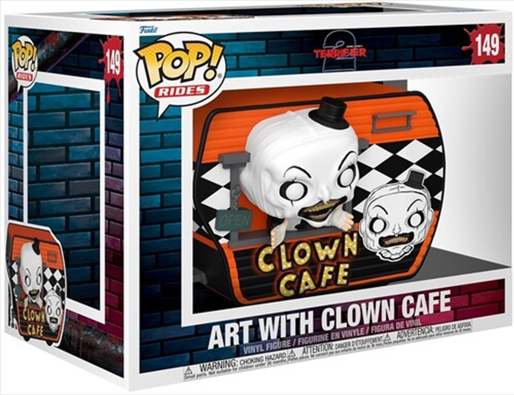 Terrifer - Art w/Clown Cafe Pop! Ride/Product Detail/Pop Vinyl Rides