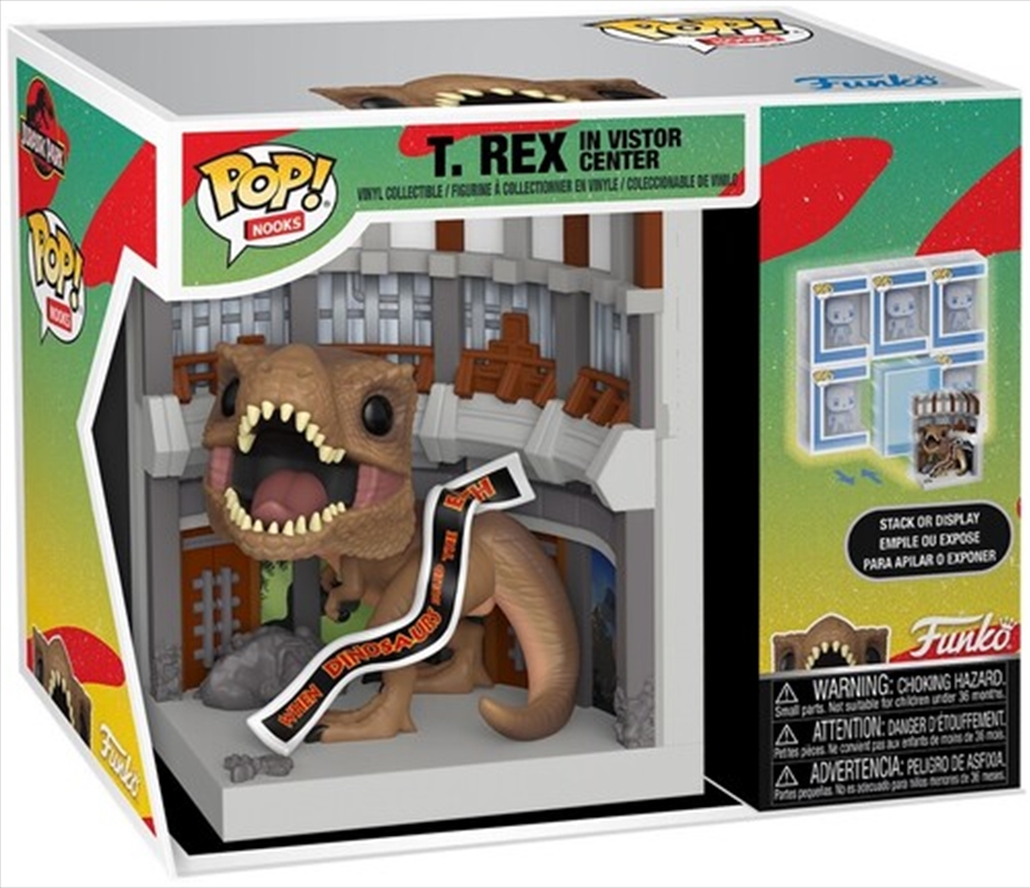 Jurassic Park - T-Rex in Visitor's Center Pop! Nook/Product Detail/Funko Collections