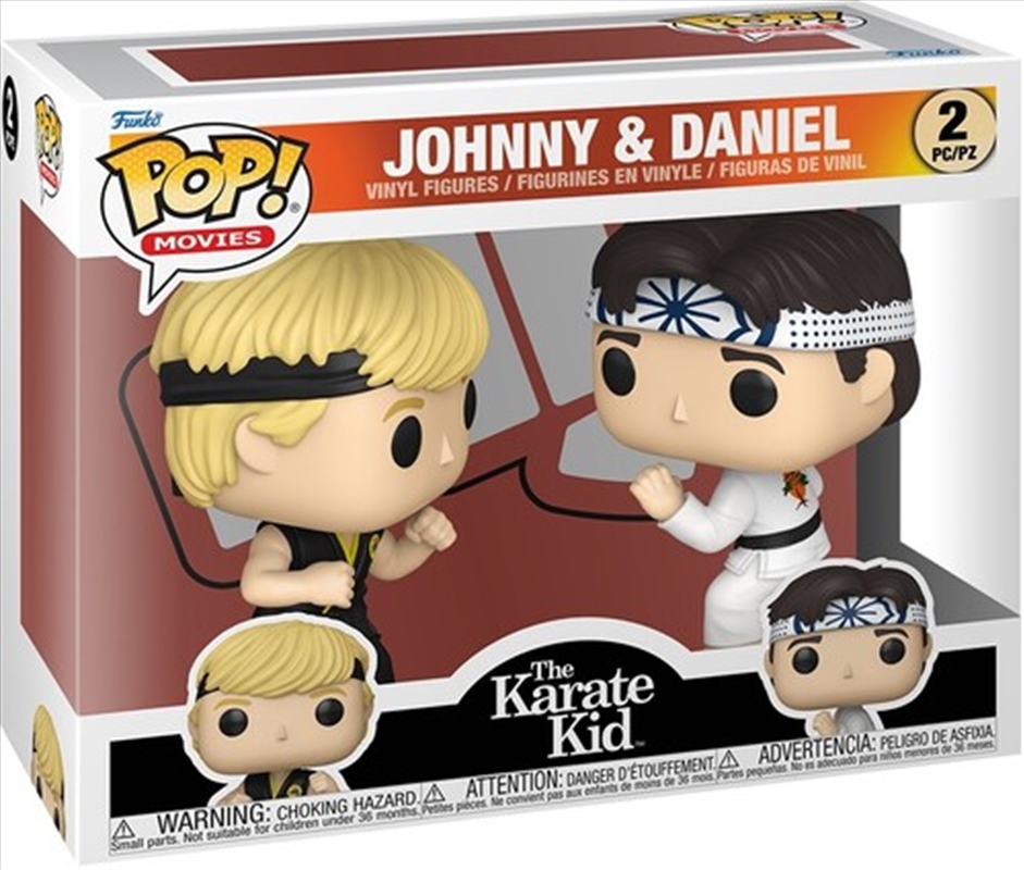 Karate Kid - Johnny & Daniel Pop! Vinyl 2pk/Product Detail/Movies