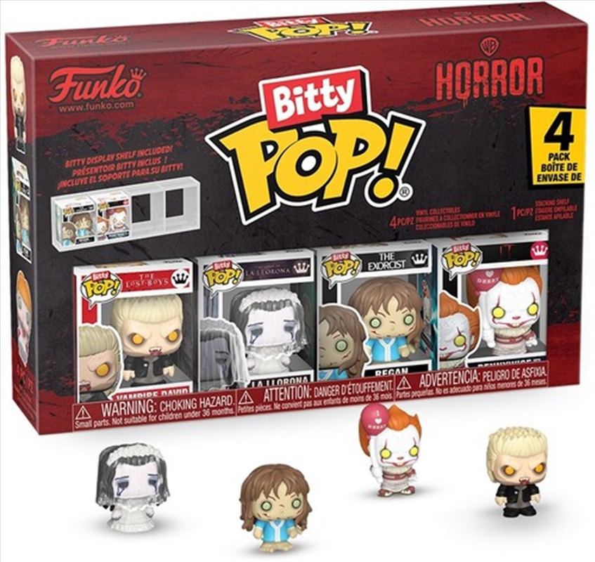 Horror - David Bitty Pop! 4PK/Product Detail/Funko Collections
