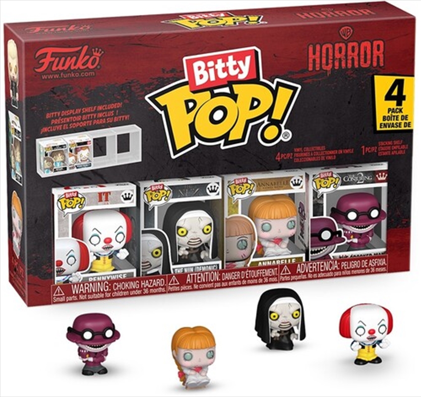 Horror - Penywise Bitty Pop! 4PK/Product Detail/Funko Collections