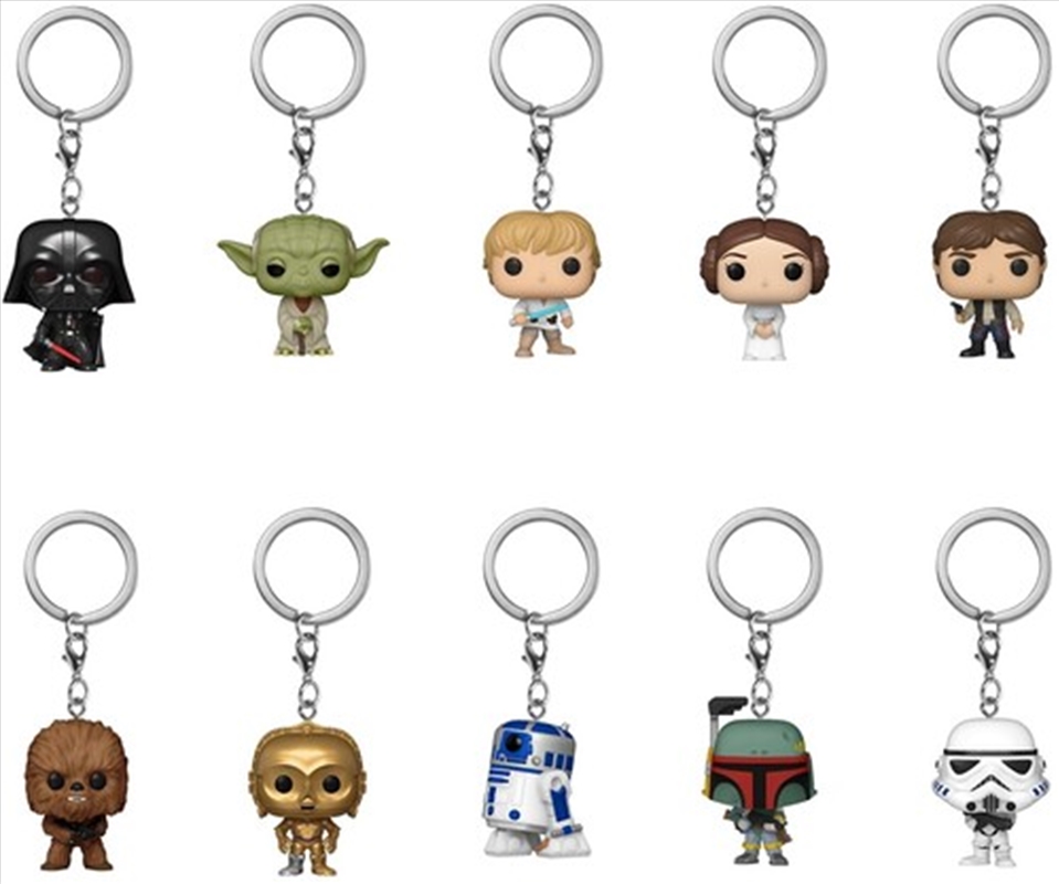 Star Wars - Pop! Keychain Blind Bag (Sent At Random)/Product Detail/Pop Vinyl Keychains