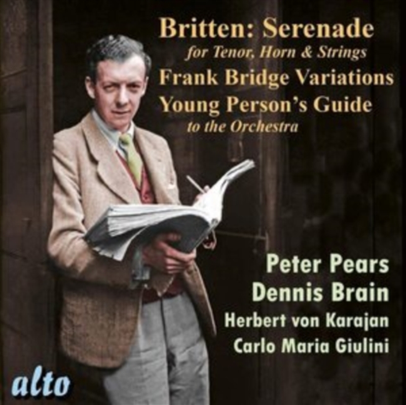 Britten: Serenade For Tenor. Horn & Strings Variations On A Theme Of Frank Bridge / Young Persons Gu/Product Detail/Classical