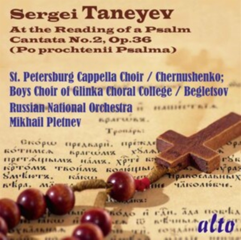Taneyev At The Reading Of A Psalm/Product Detail/Classical
