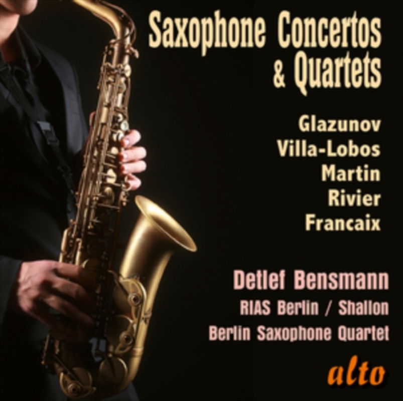 Saxophone Concertos & Quartets/Product Detail/Jazz