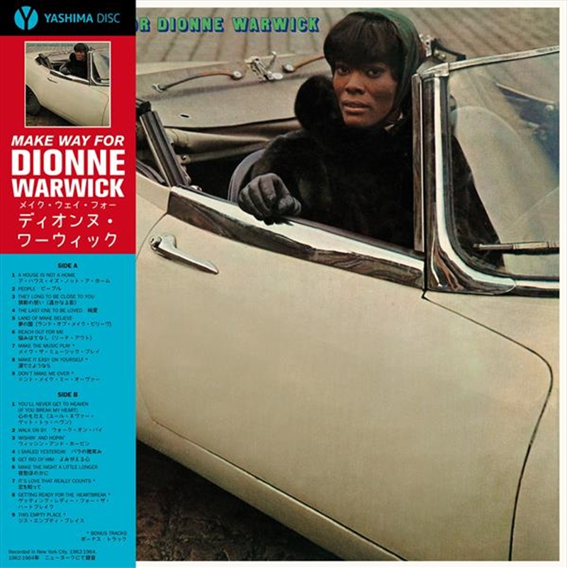 Make Way For Dionne Warwick Limited Edition/Product Detail/R&B
