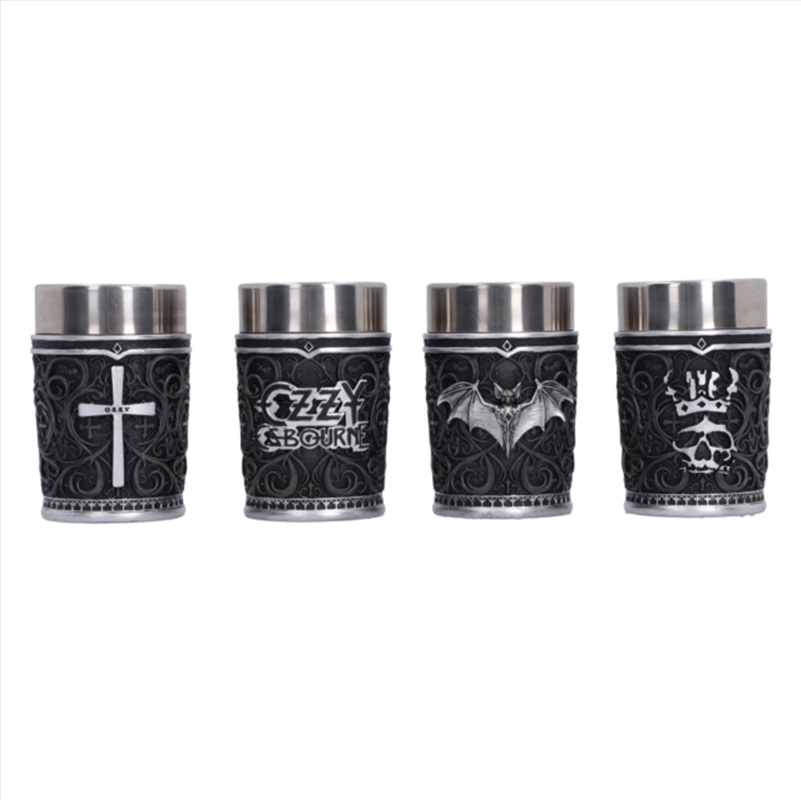 Ozzy Osbourne Shot Glass Set/Product Detail/Flasks & Shot Glasses