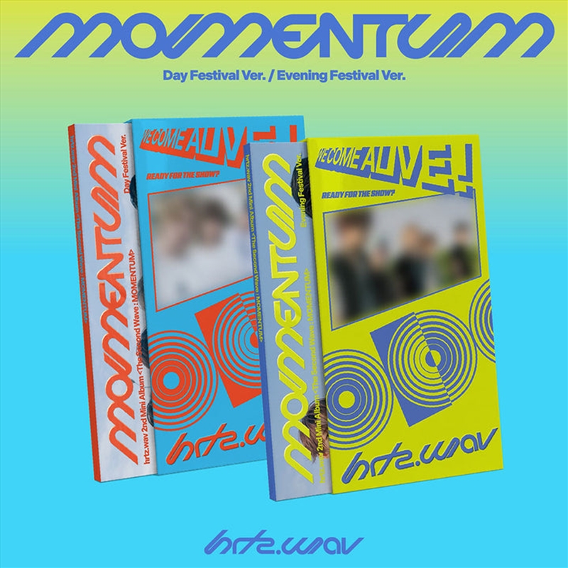 Hrtz.Wav - The Second Wave : Momentum 2nd Mini Album Standard Ver Set/Product Detail/World