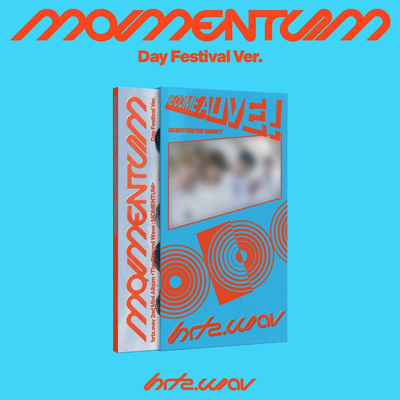 Hrtz.Wav - The Second Wave : Momentum 2nd Mini Album Standard Day Festival Ver/Product Detail/World