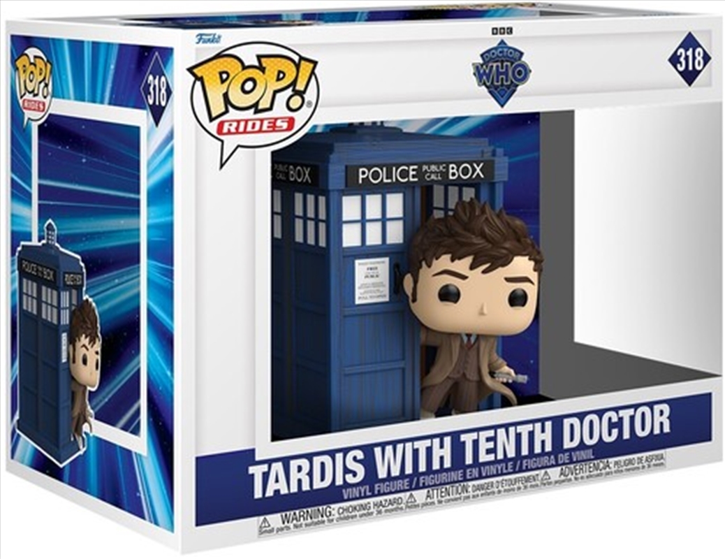 Doctor Who - Tenth Doctor with TARDIS Pop! Ride/Product Detail/Pop Vinyl Rides