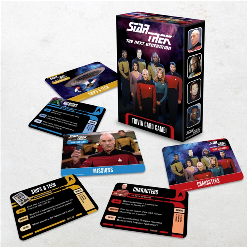 Star Trek: The Next Generation - Trivia Card Game/Product Detail/Card Games