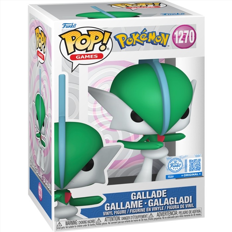 Pokemon - Gallade Exclusive Pop! Vinyl/Product Detail/TV