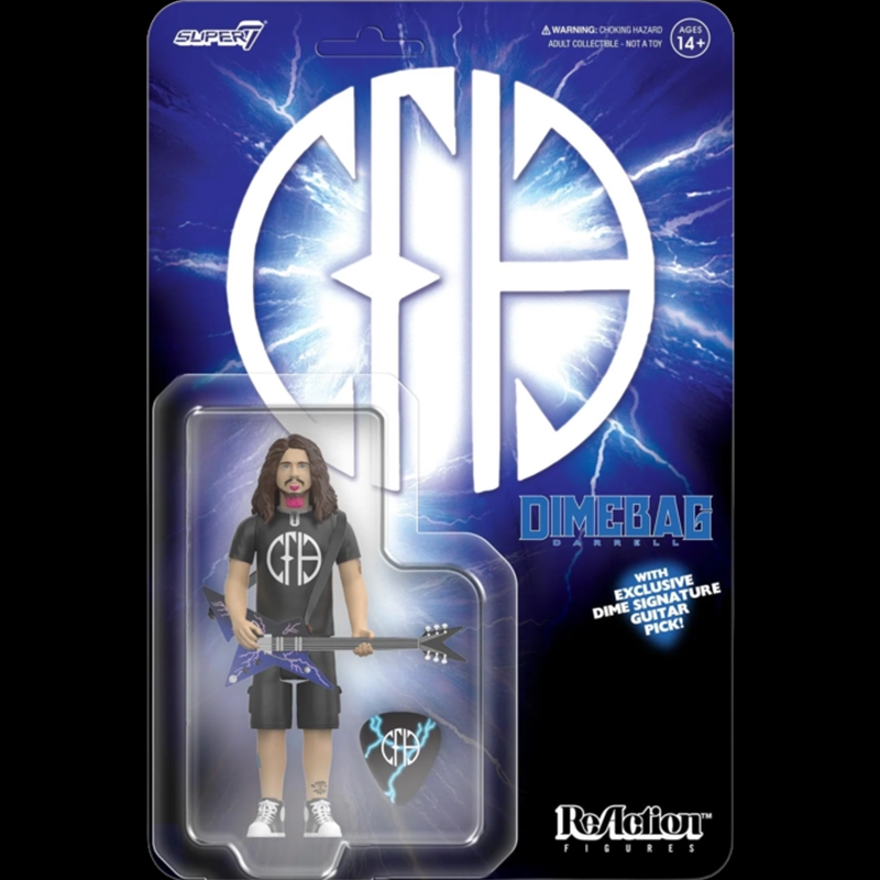 Dimebag Darrell - Dimebag Darrell (CFH Shirt) ReAction Figure/Product Detail/Figurines