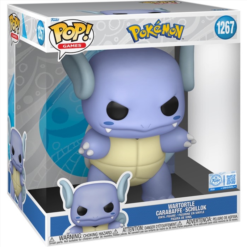 Pokemon - Wartortle 10" Pop! Vinyl/Product Detail/TV