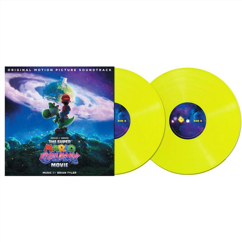 Super Mario Galaxy Movie Soundtrack - Luma-Inspired Yellow Vinyl/Product Detail/Soundtrack