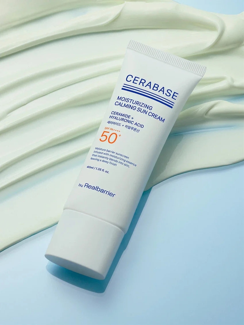 By Realbarrier Cerabase Moisturizing Calming Sun Cream/Product Detail/KPOP Merch