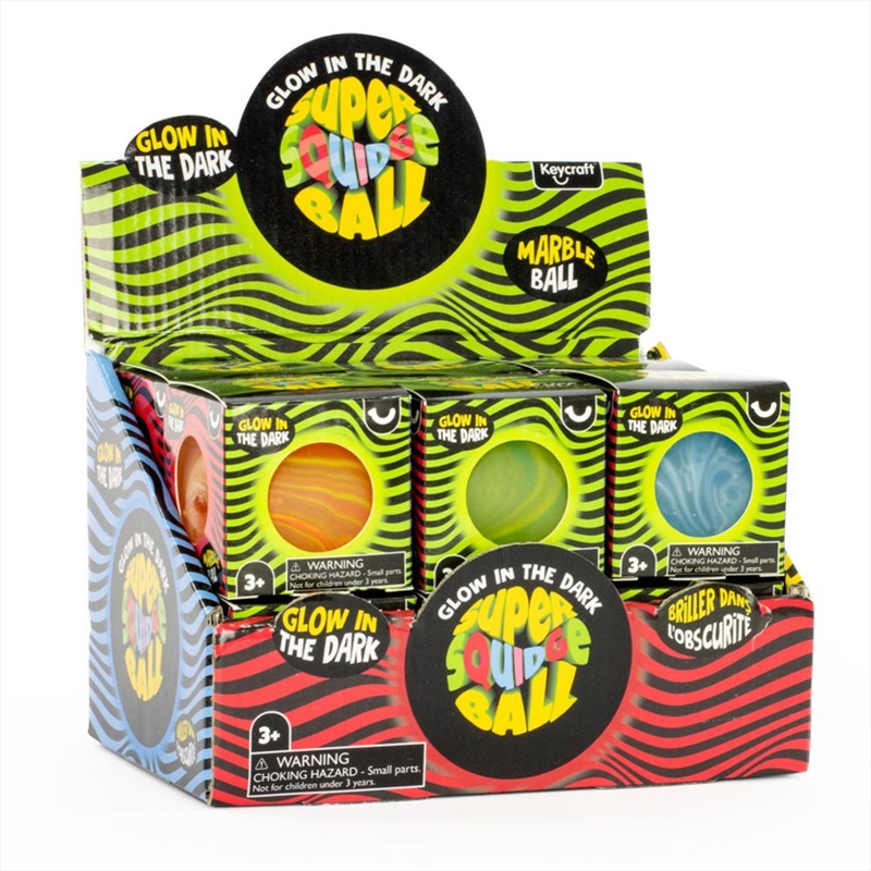 Keycraft - Glow in the Dark Super Squidge Ball (SENT AT RANDOM)/Product Detail/Toys