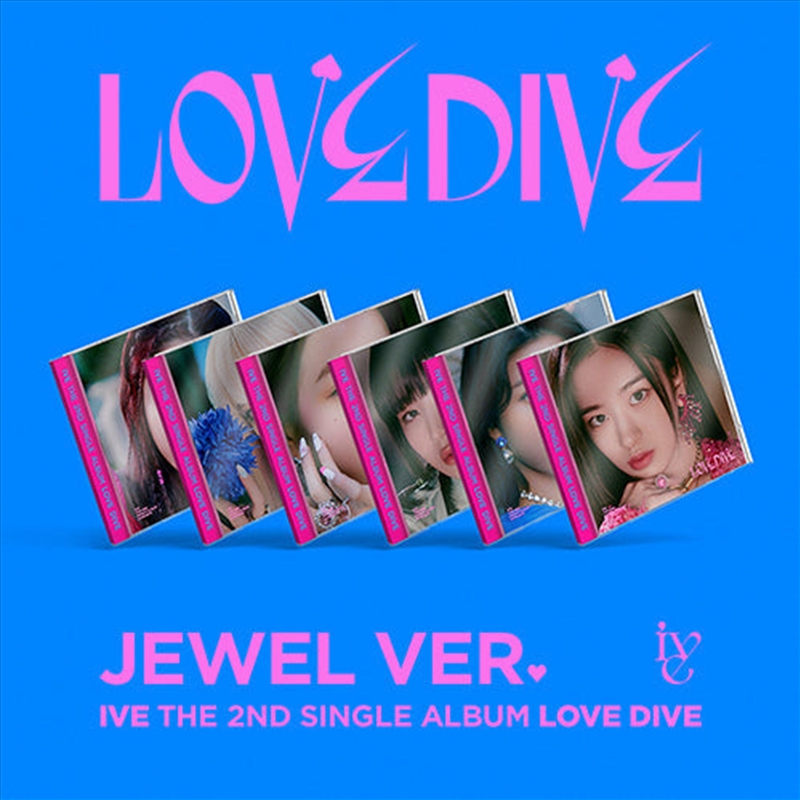 Ive - 2nd Single Album Love Dive Jewel Ver. (Limited) Random Cover/Product Detail/World