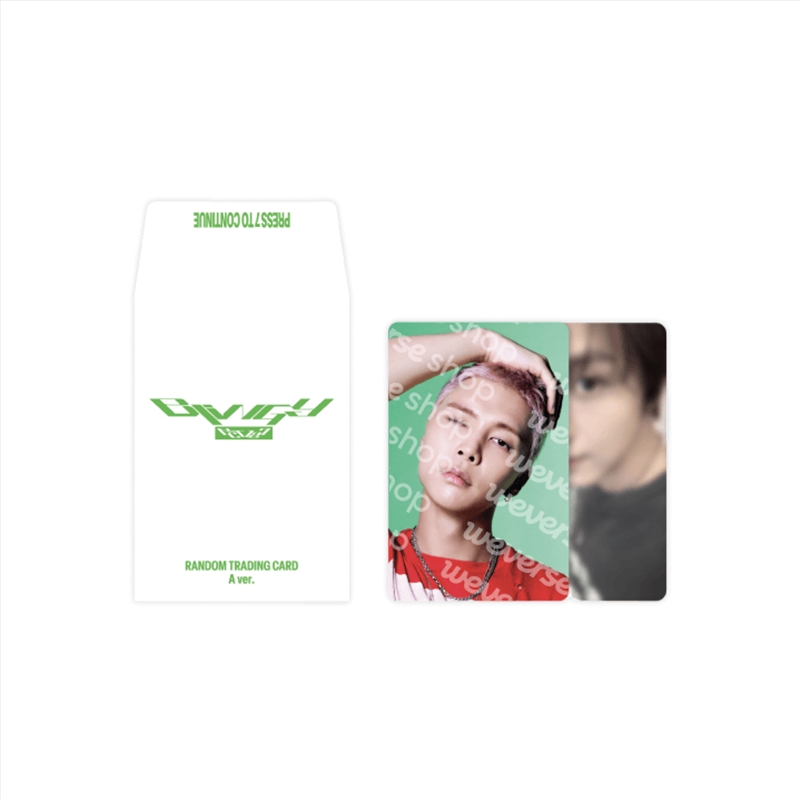 Nct 127 - Bling Pop Up Official Md Random Trading Card A/Product Detail/KPOP Merch