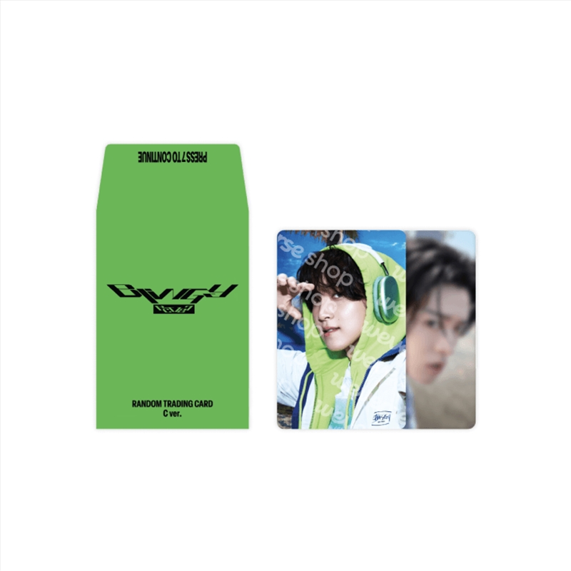 Nct 127 - Bling Pop Up Official Md Random Trading Card C/Product Detail/KPOP Merch