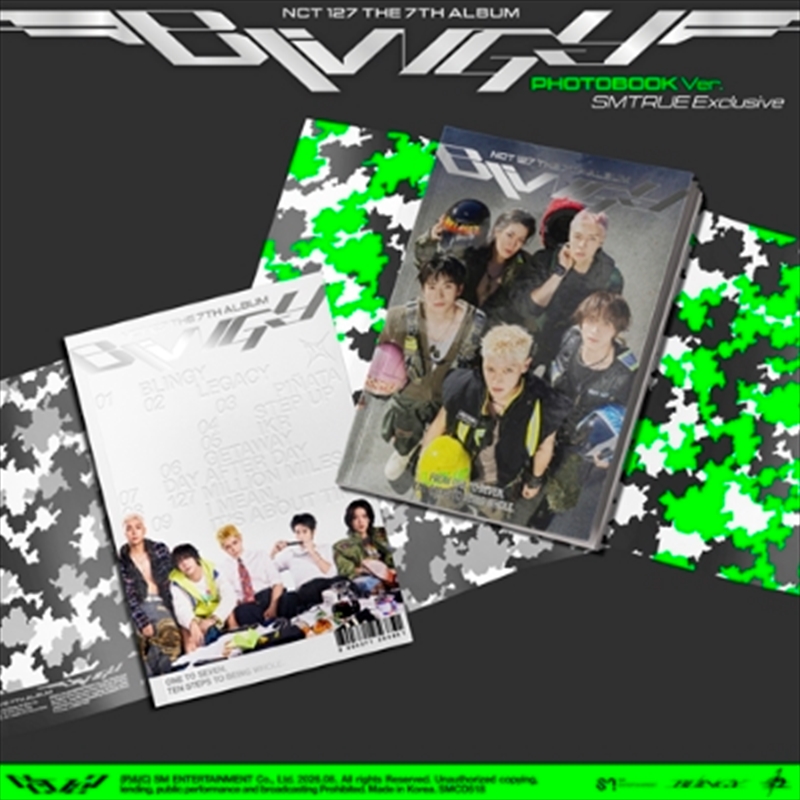 Nct 127 - Blingy 7th Album Photobook Smtrue Exclusive Ver/Product Detail/World