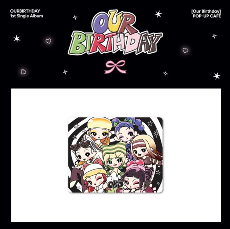 Ourbirthday - Our Birthday Pop Up Official Md Mouse Pad/Product Detail/KPOP Merch