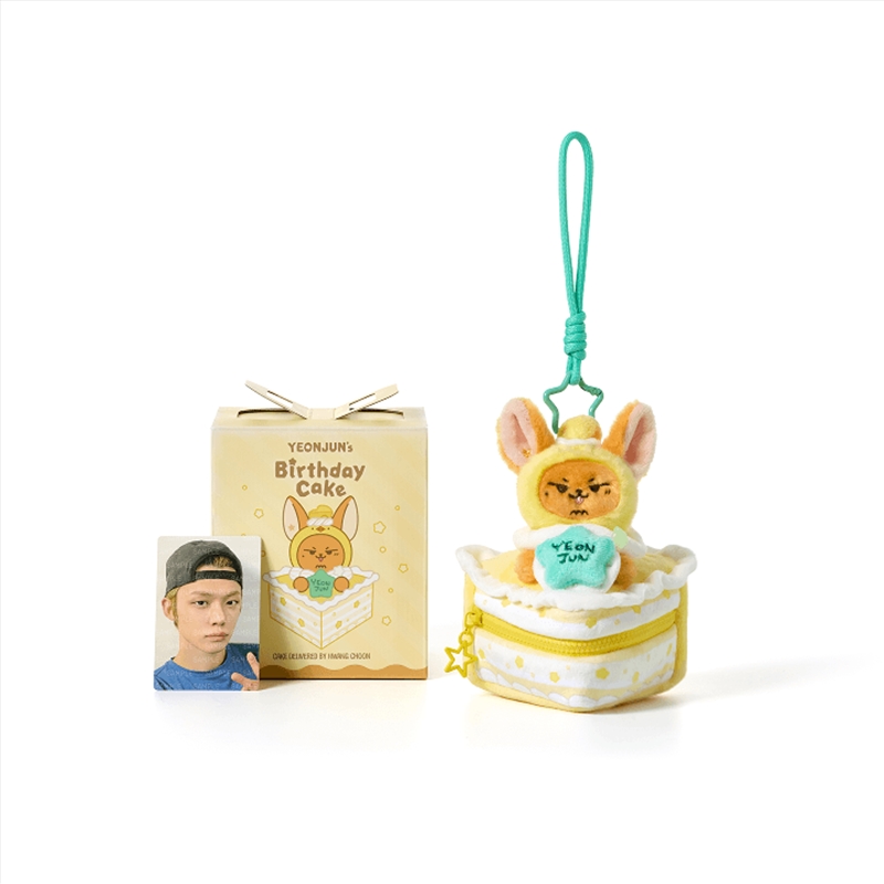 Txt Yeonjun - Yeonjun's Birthday Cake Official Md Hwang Choon Cake Pouch/Product Detail/KPOP Merch
