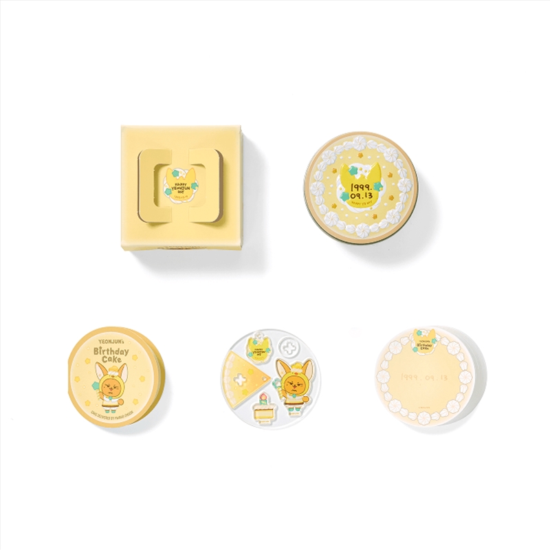 Txt Yeonjun - Yeonjun's Birthday Cake Official Md Hwang Choon Tin Case Set/Product Detail/KPOP Merch