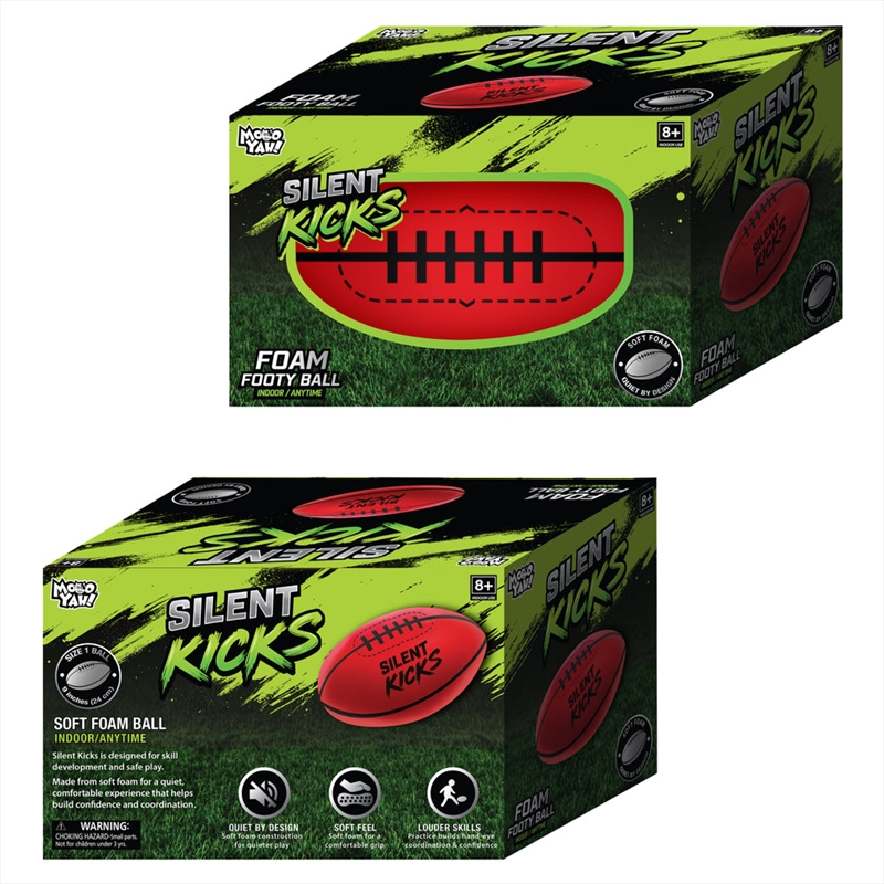 Silent Kicks Aussie Rules Ball - 24cm/Product Detail/Toys