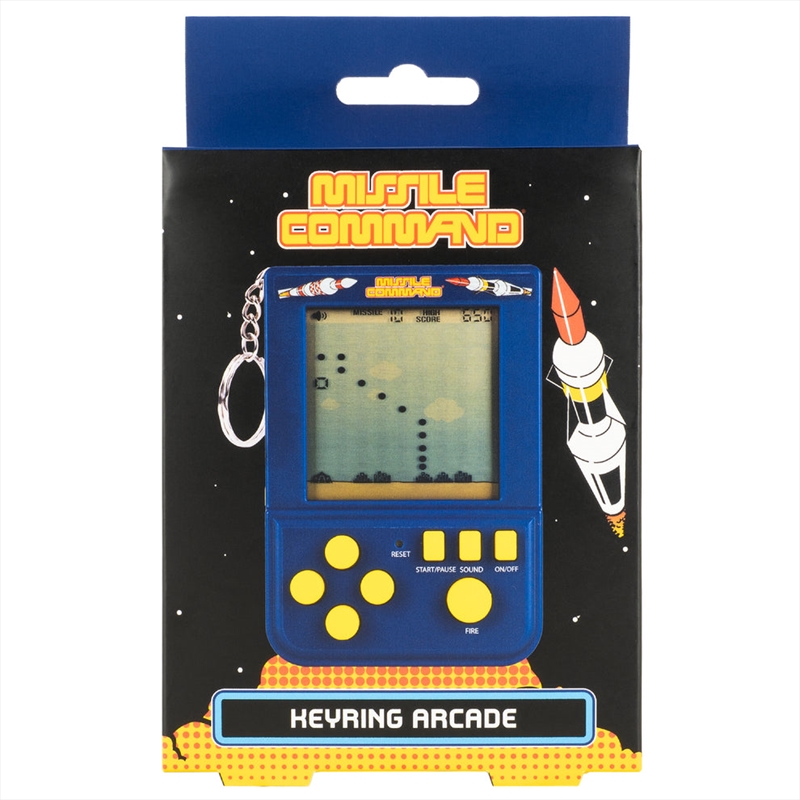 Fizz Creations - Missile Command Keyring Game/Product Detail/Games