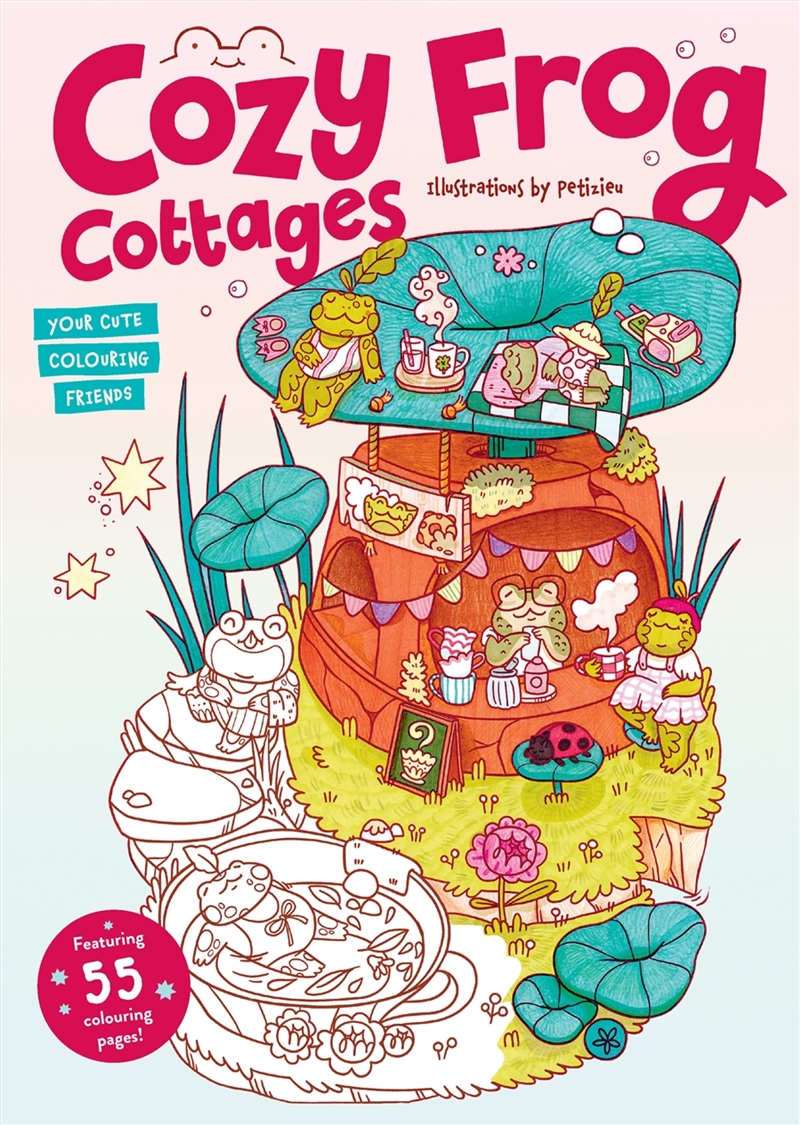 Cozy Frog Cottages/Product Detail/Adults Colouring